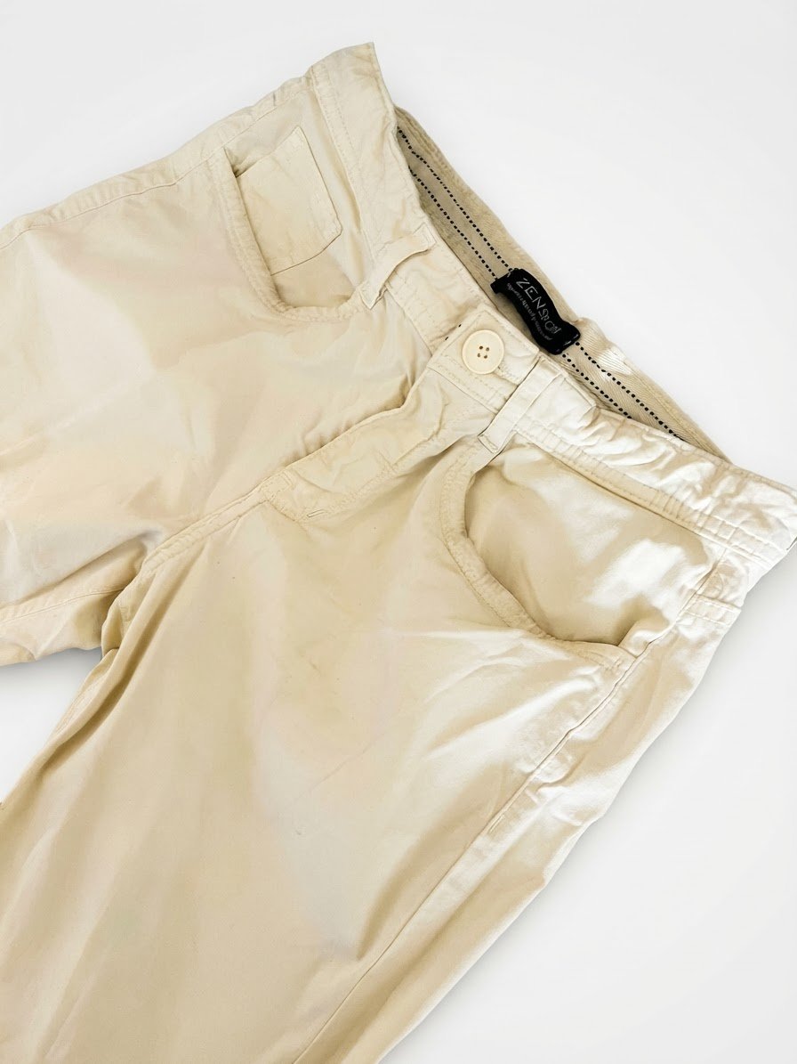 Short Homme Jaune Pastel