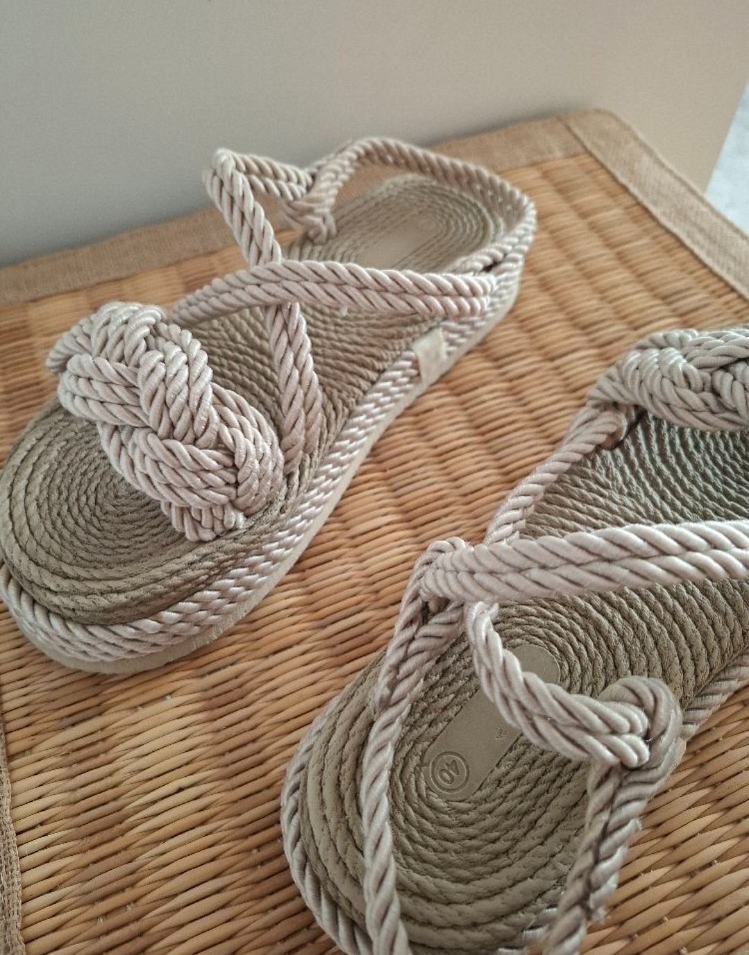 Sandales beige