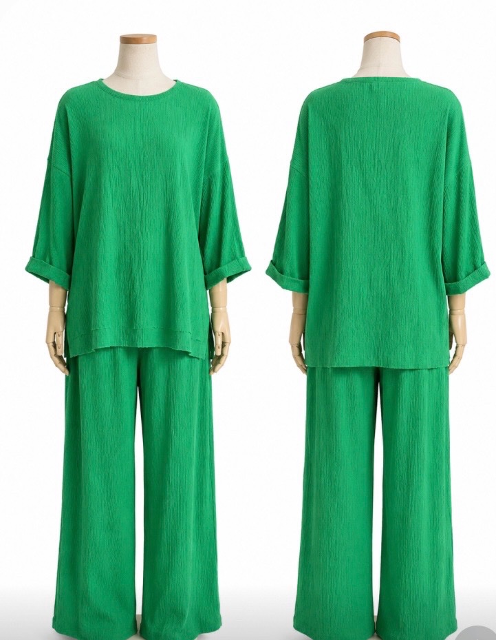 Ensemble 2 pièces vert 💚