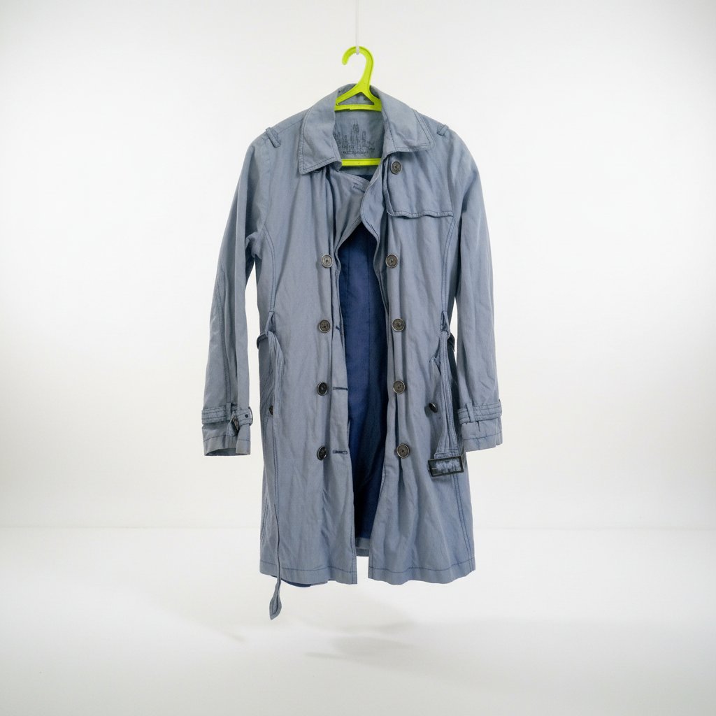 Manteau bleu ciel
