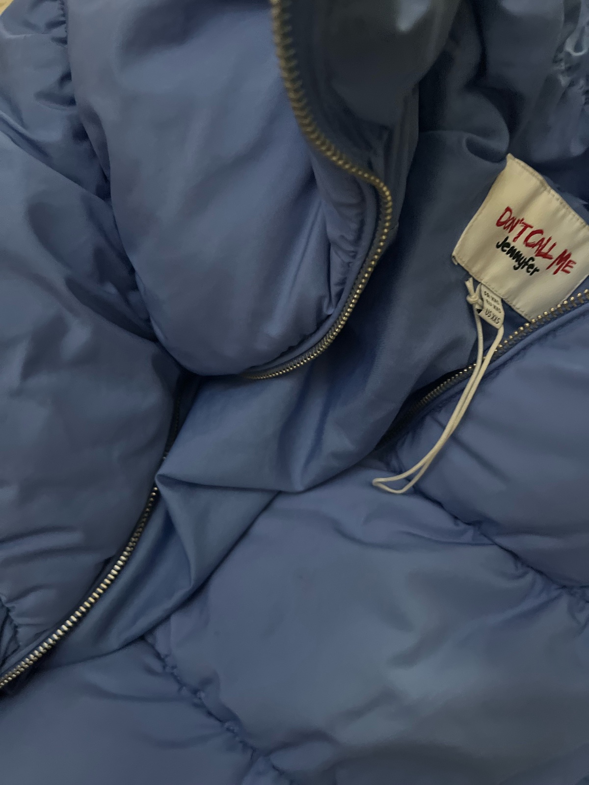 Doudoune bleu (ciel/turquoise) XXS