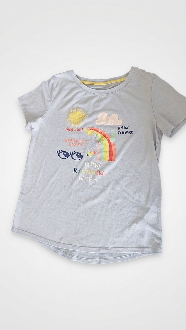 Baby blue t-shirt