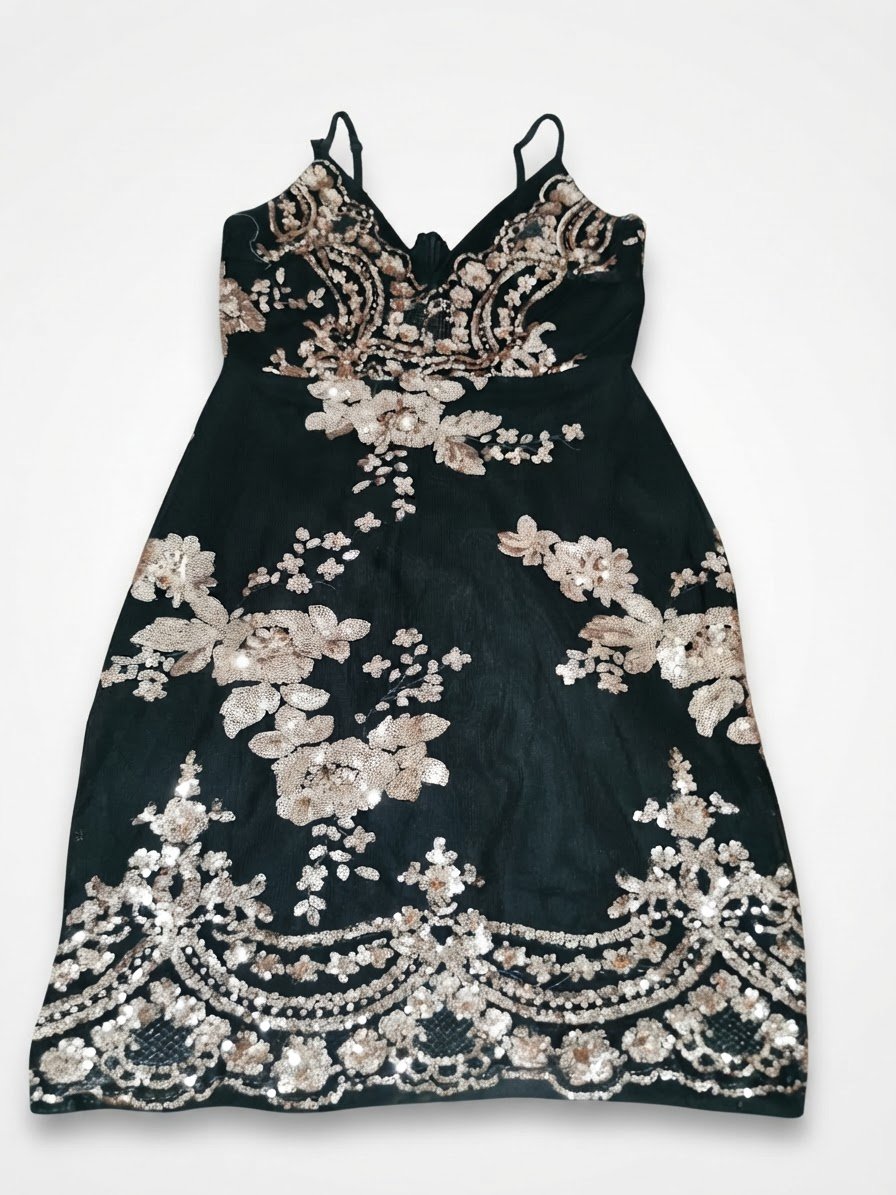 Robe brodé soirée 