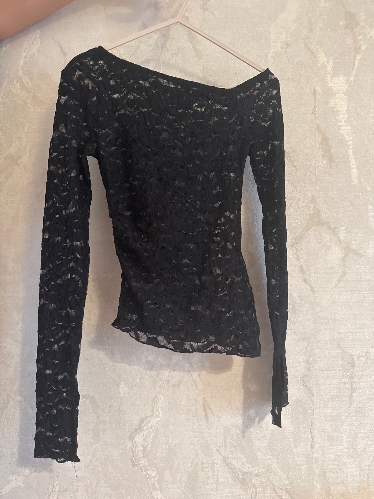 Haut dentelle noir 