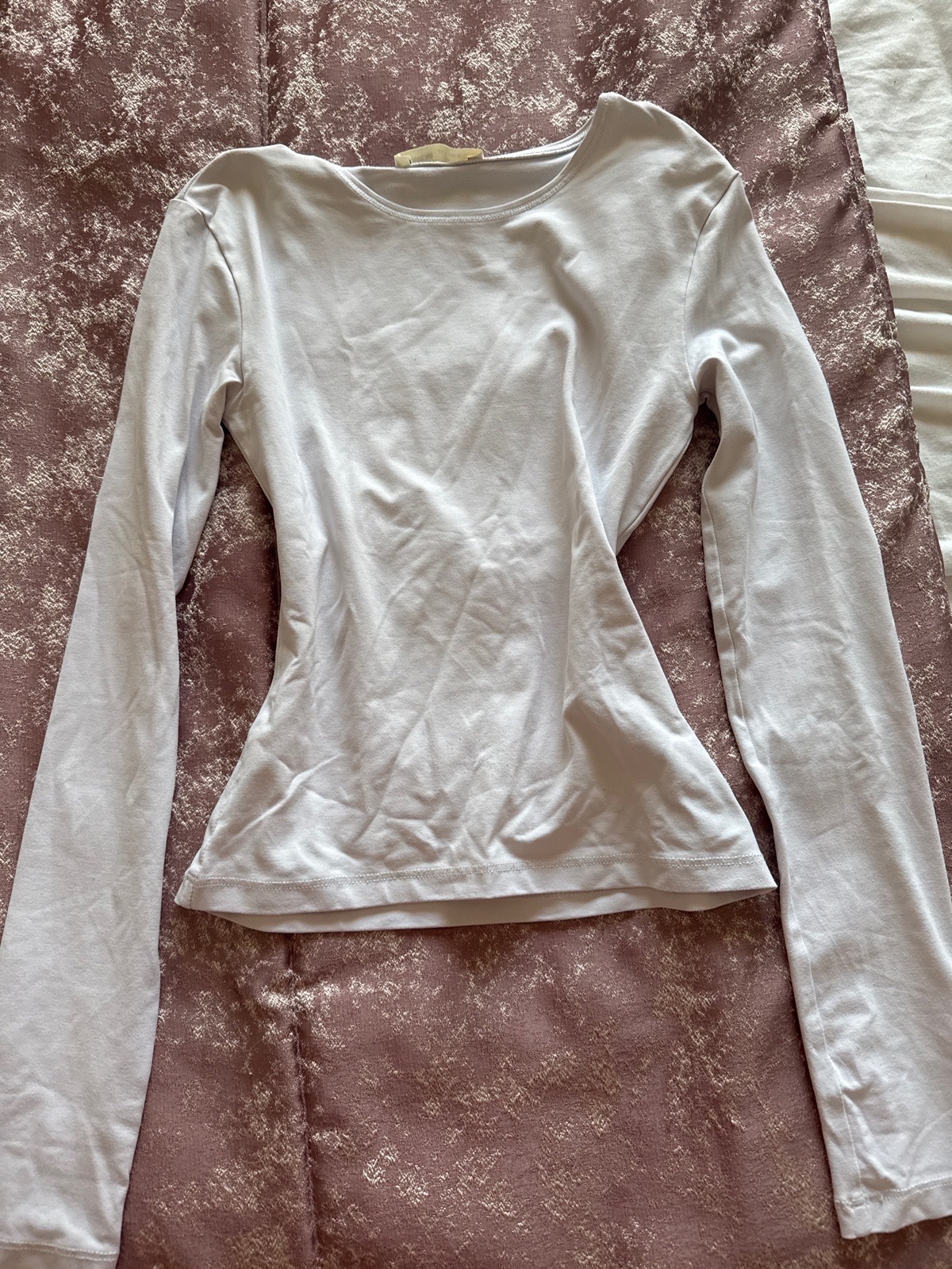 Long sleeve white 