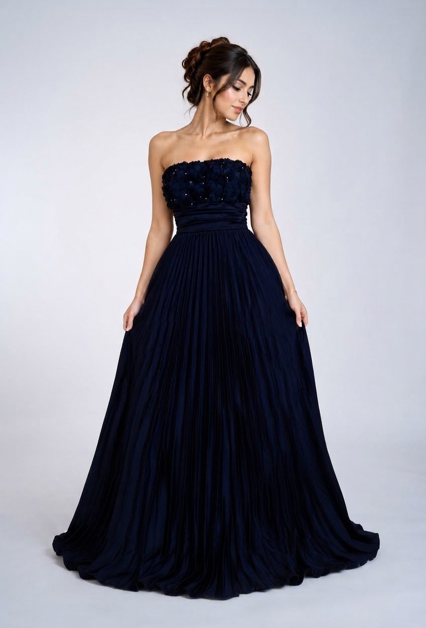 Robe soirée bleu marine ✨️