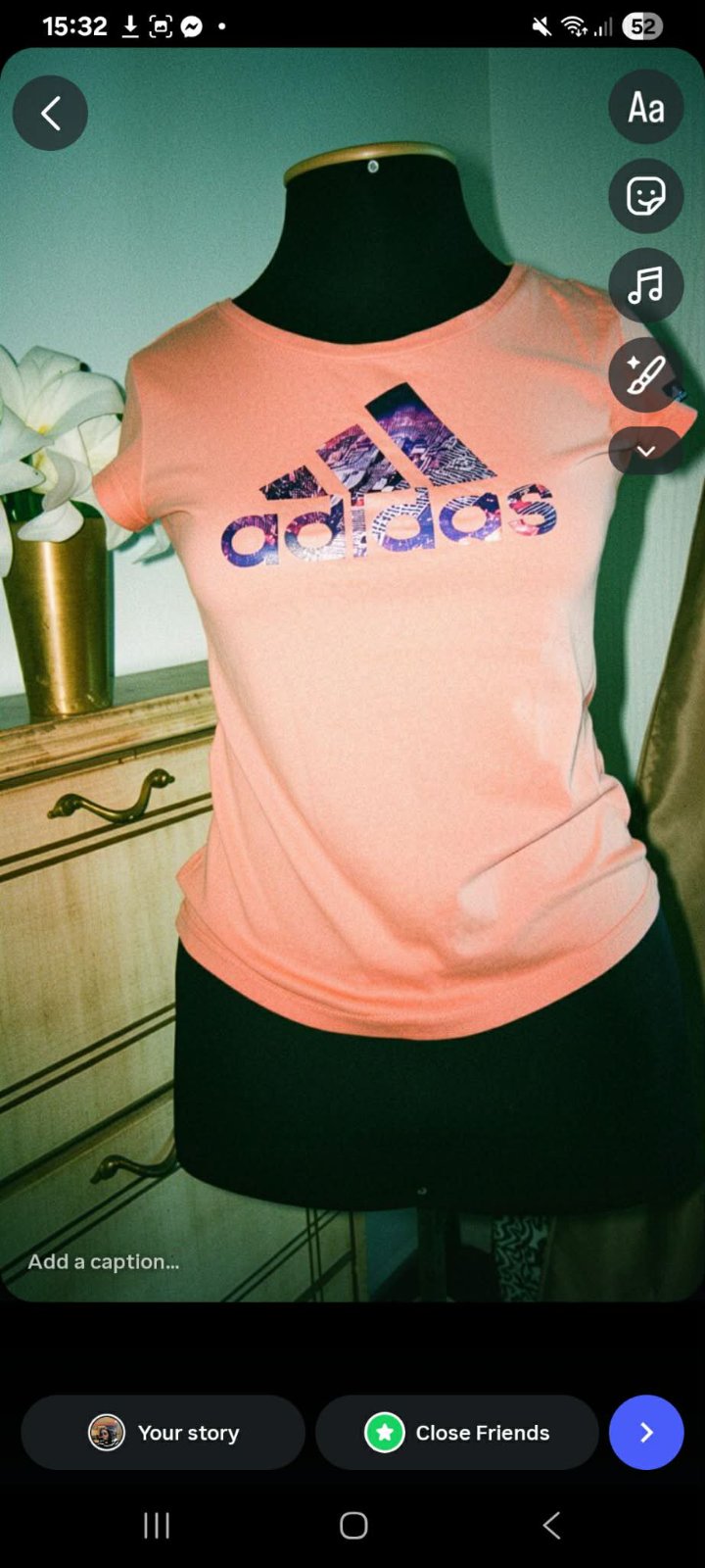 T shirt  Adidas authentique 