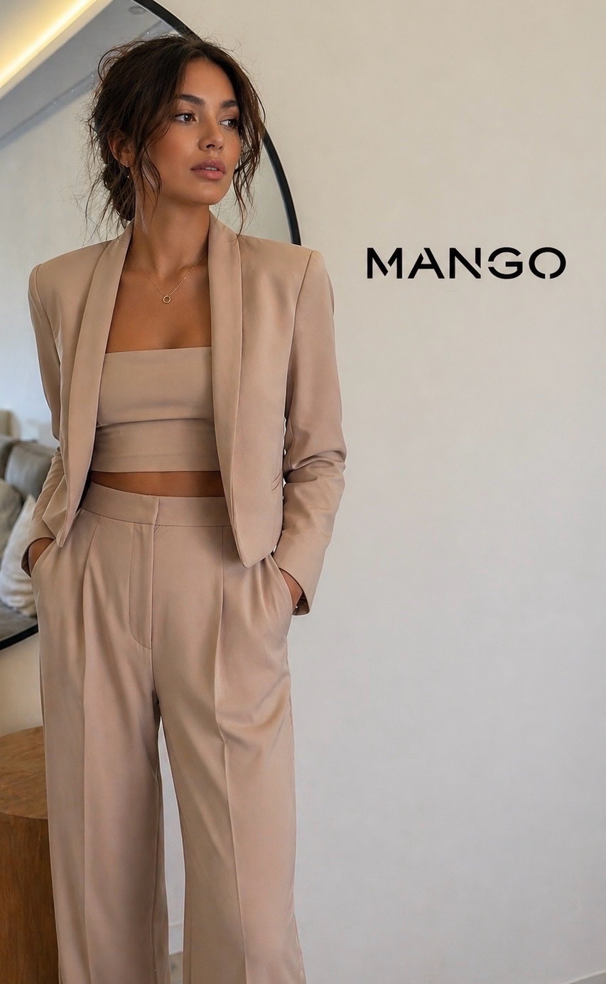 Cropet blazer Mango 