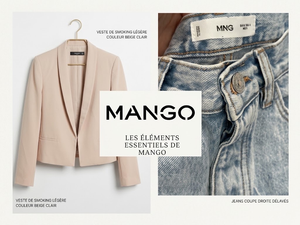 Blazer et jean MANGO