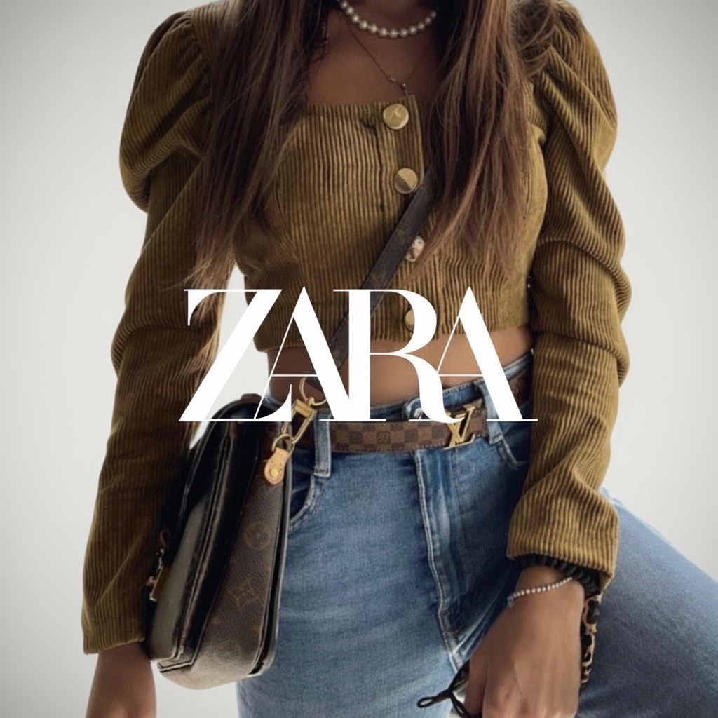 ZARA crop top jamais portée avec ticket
