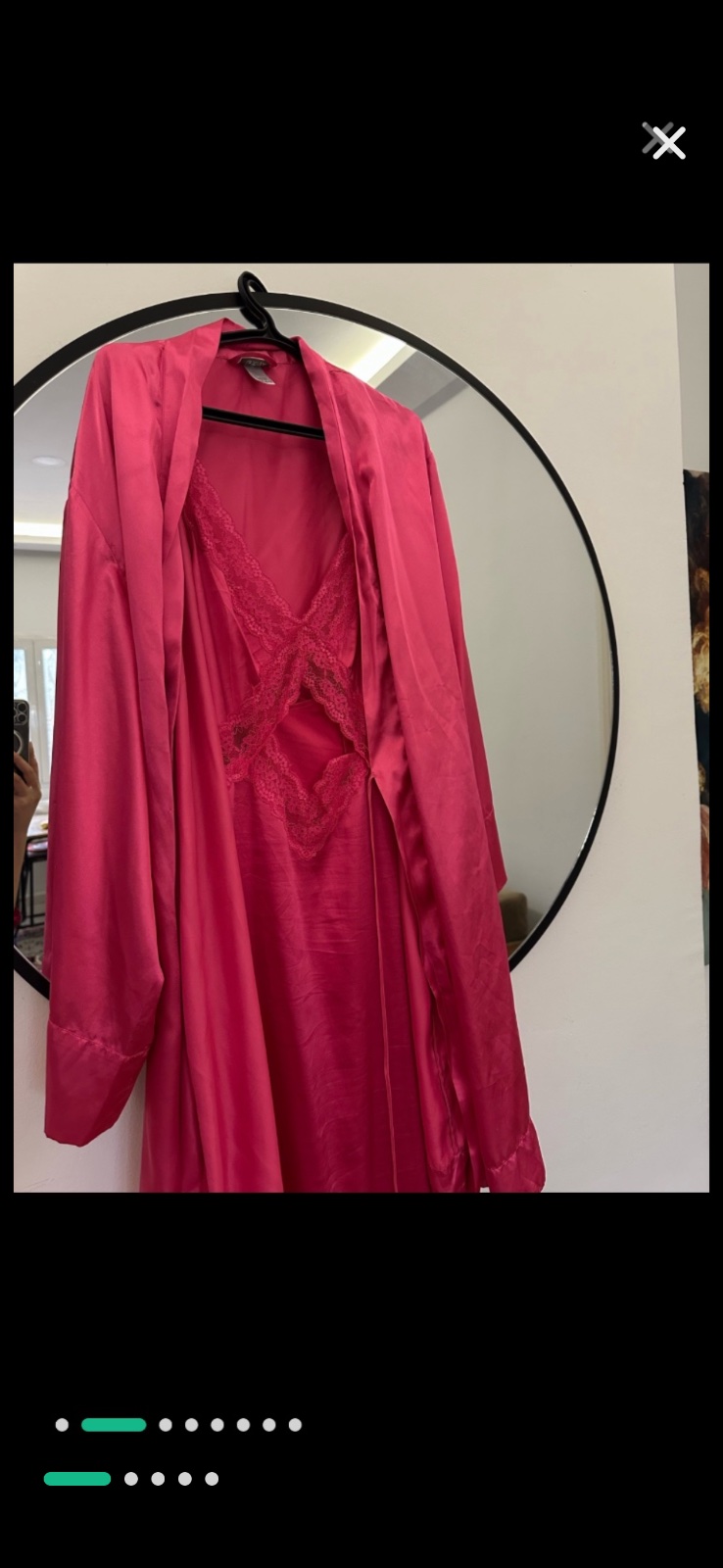 Nuisette rose fushia 