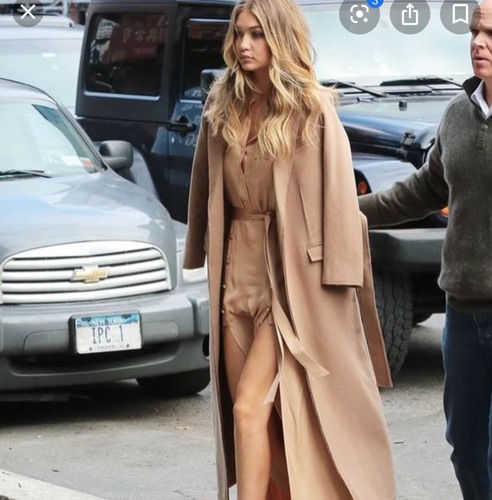 Cashmere trench Coat Mark Shale 