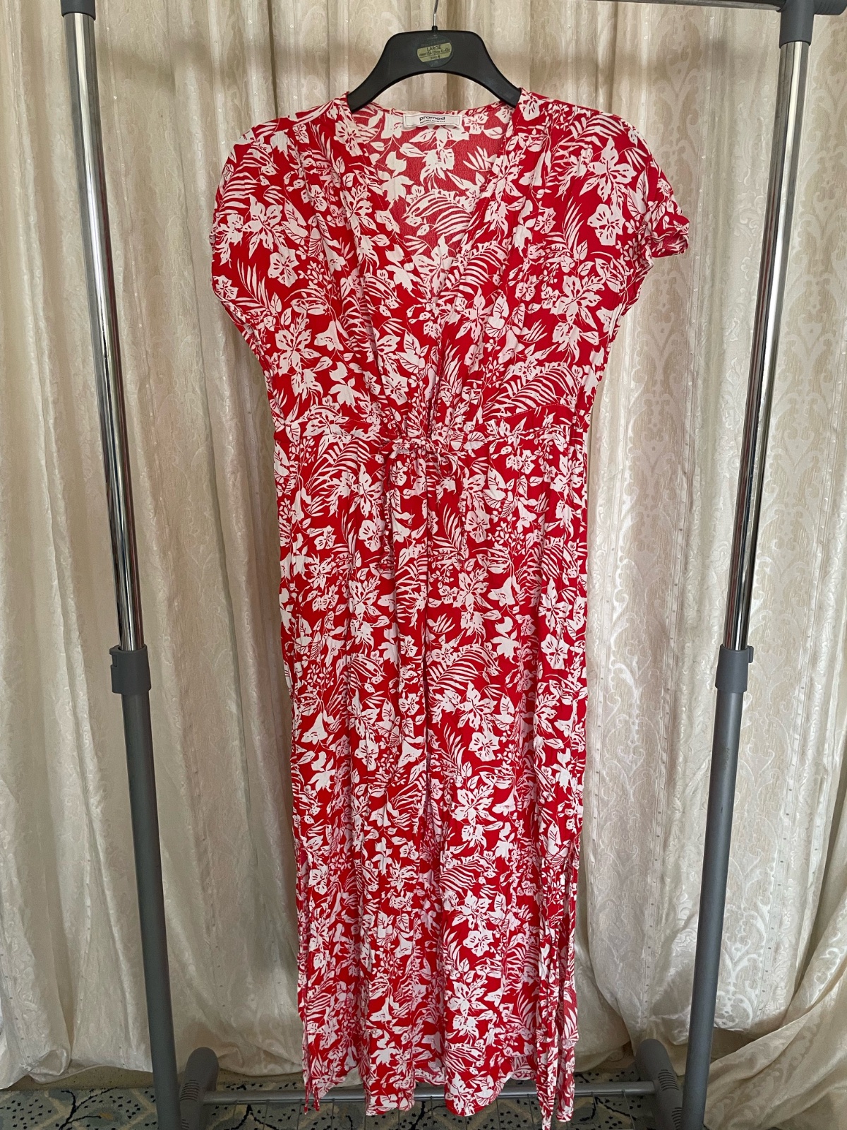 Robe rouge et blanche promod