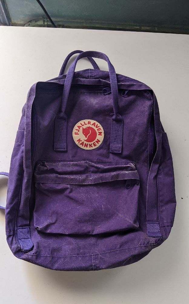 Fjallraven kanken violet