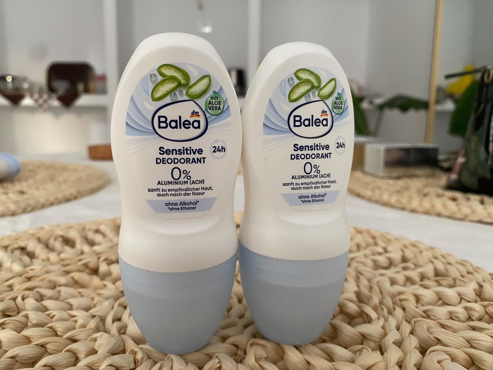 Déodorants naturels balea, importés de l'Allemagne, 