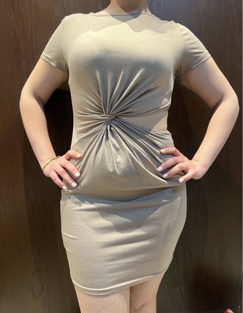 Robe beige 