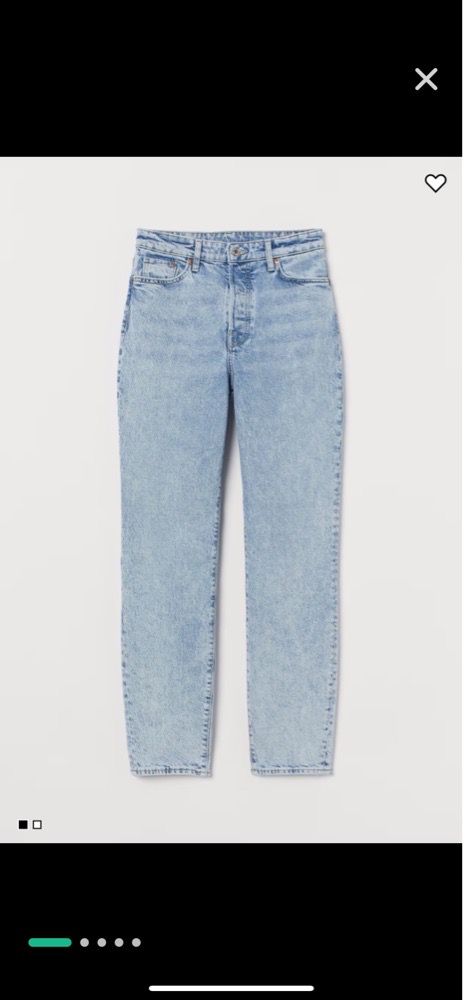 Mom jeans H&M