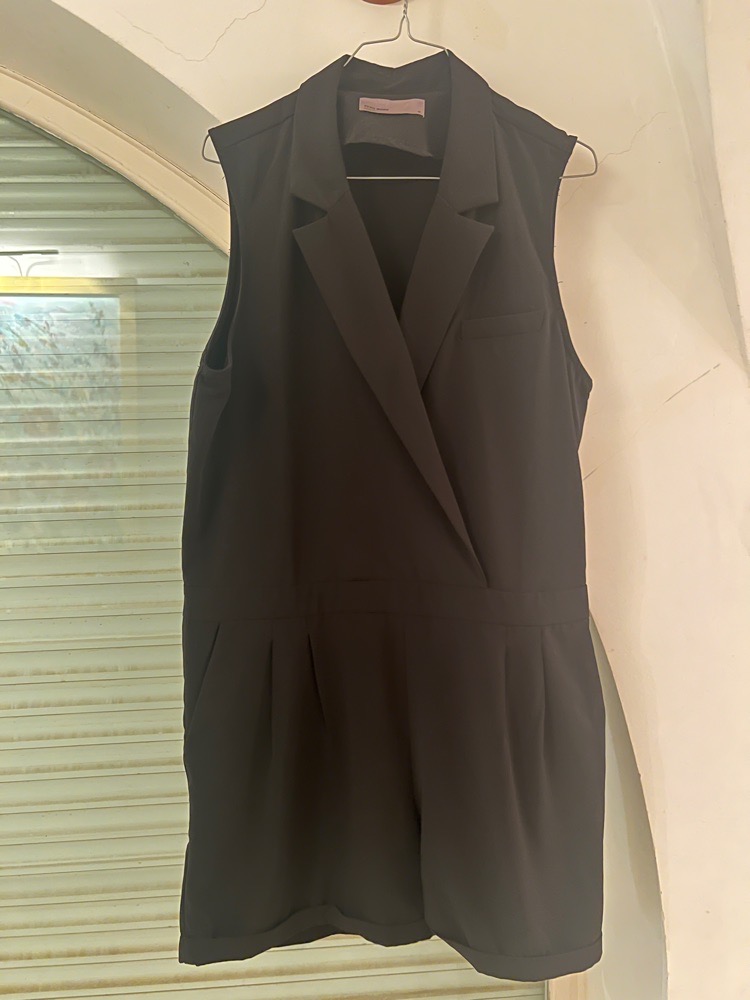 Combinaison short noir