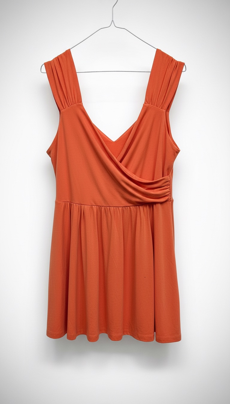 Mini robe corail T.44