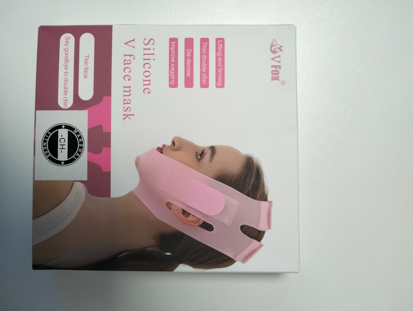 Silocone v face mask 