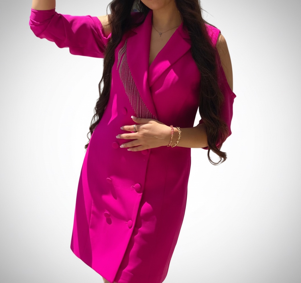 Robe blazer porté 2 fois tlabes L/xl