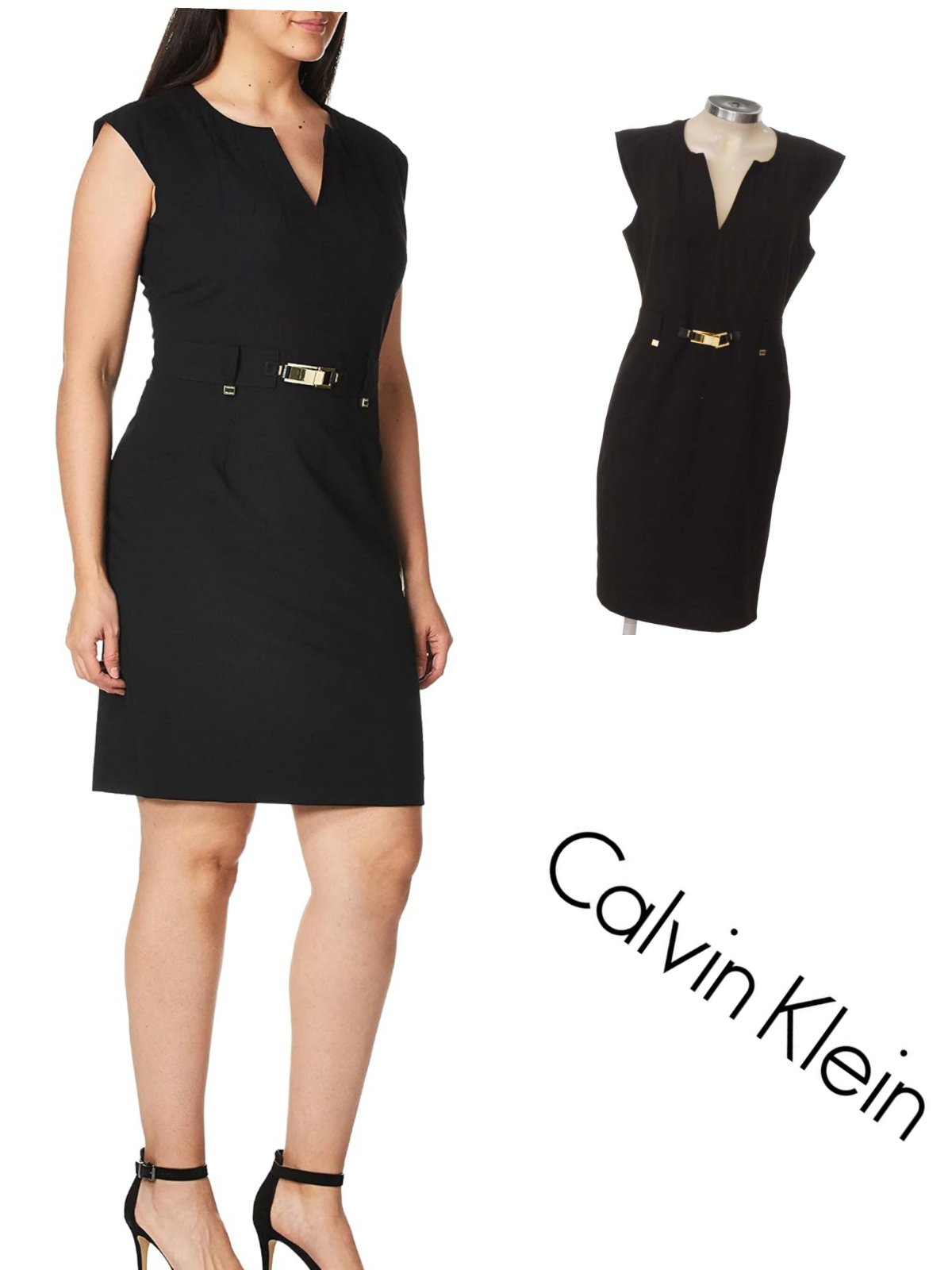 Robe 👗 noire Calvin Klein 