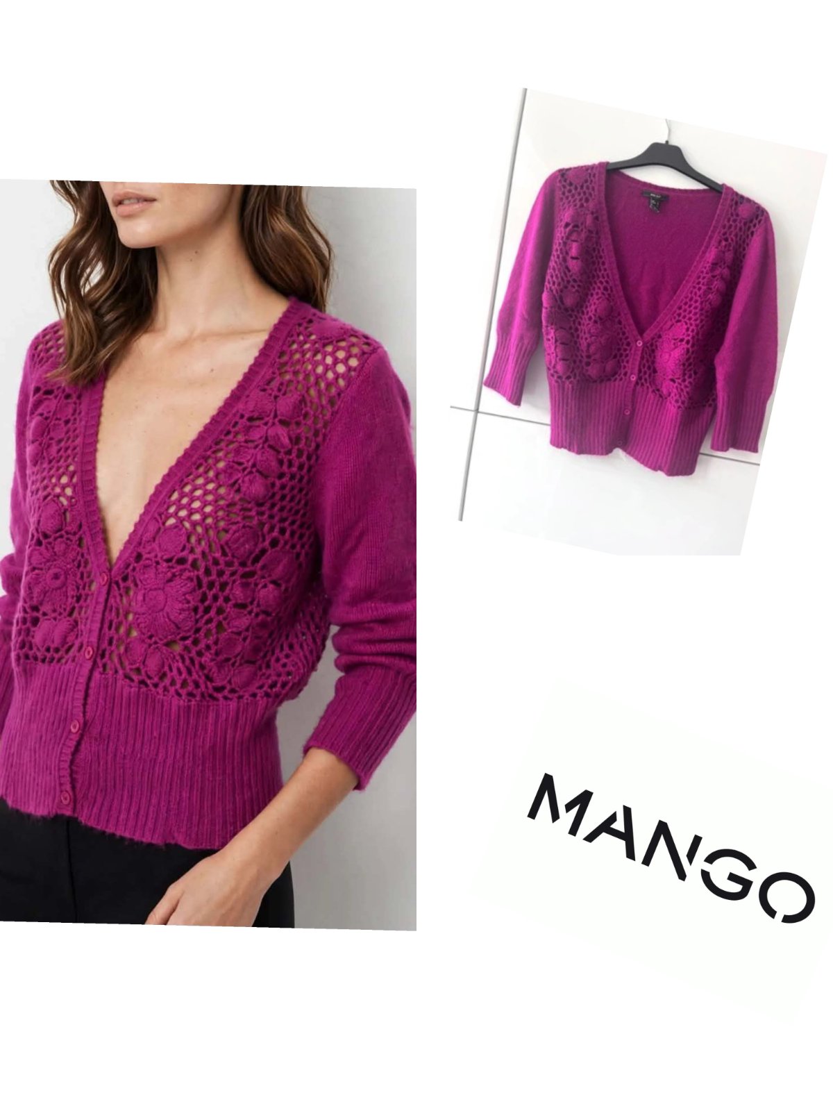 Cardigan Mango