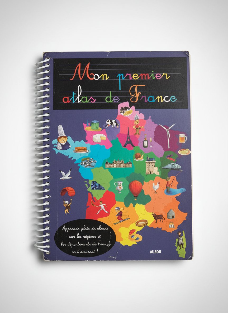 Livre mon premier atlas de france