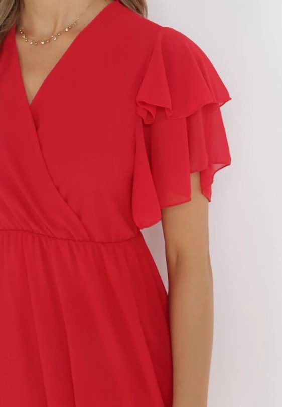 Robe rouge importée