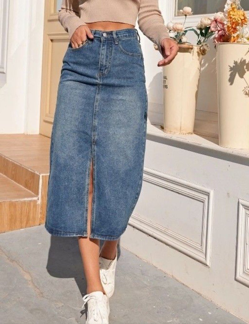 Jupe jeans 