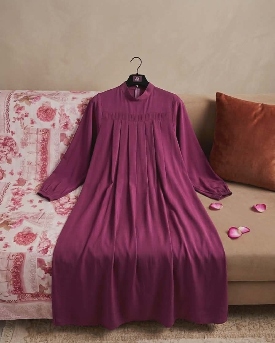 Abaya Rose indien 