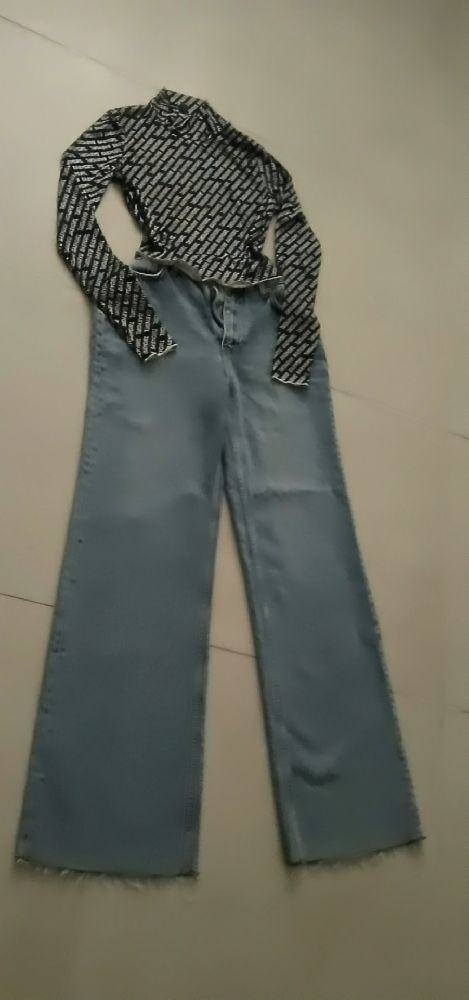 Pontalon large  jeans importation turk
