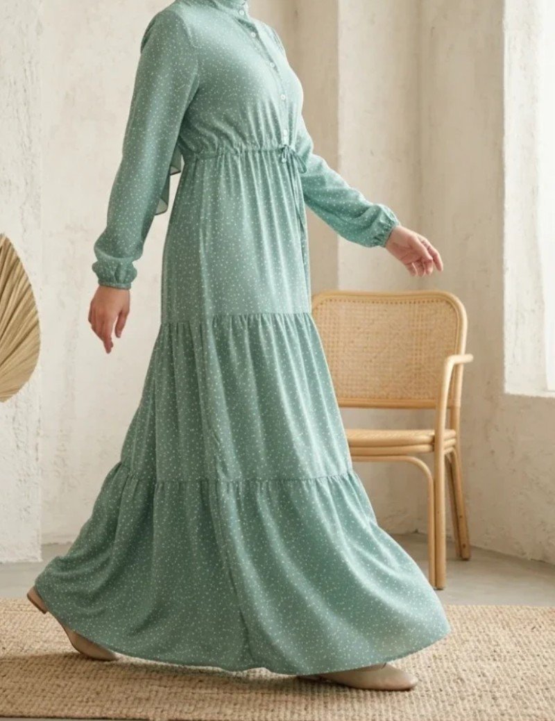 Robe fleurie grande taille 