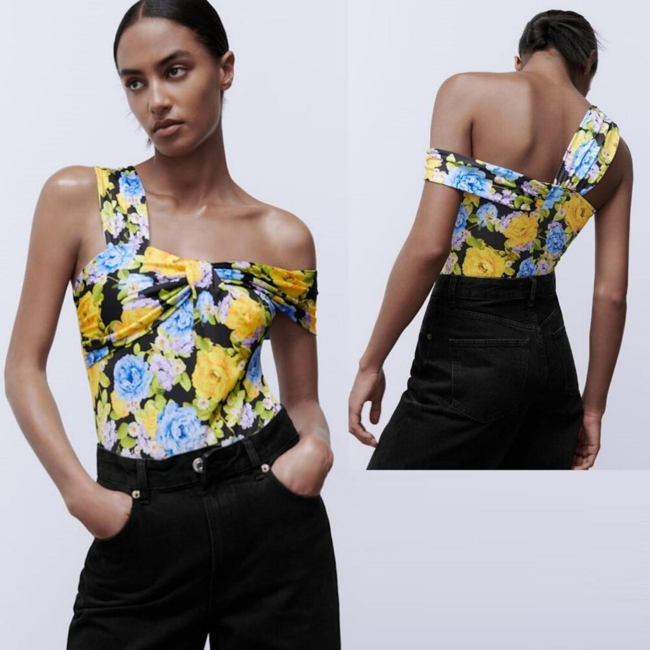 Un body Zara multicolore taille M convient a S 