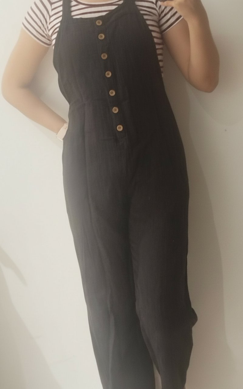 Salopette noir | black overalls