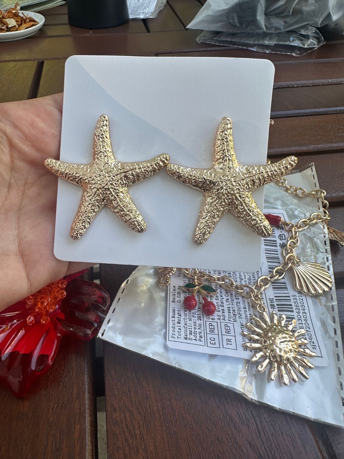 Boucles shein 