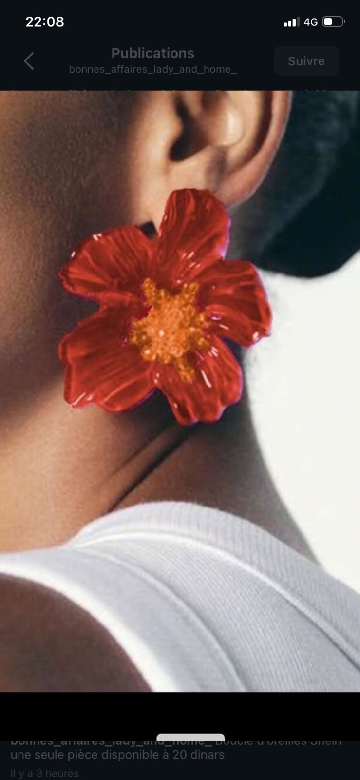 Boucles shein 