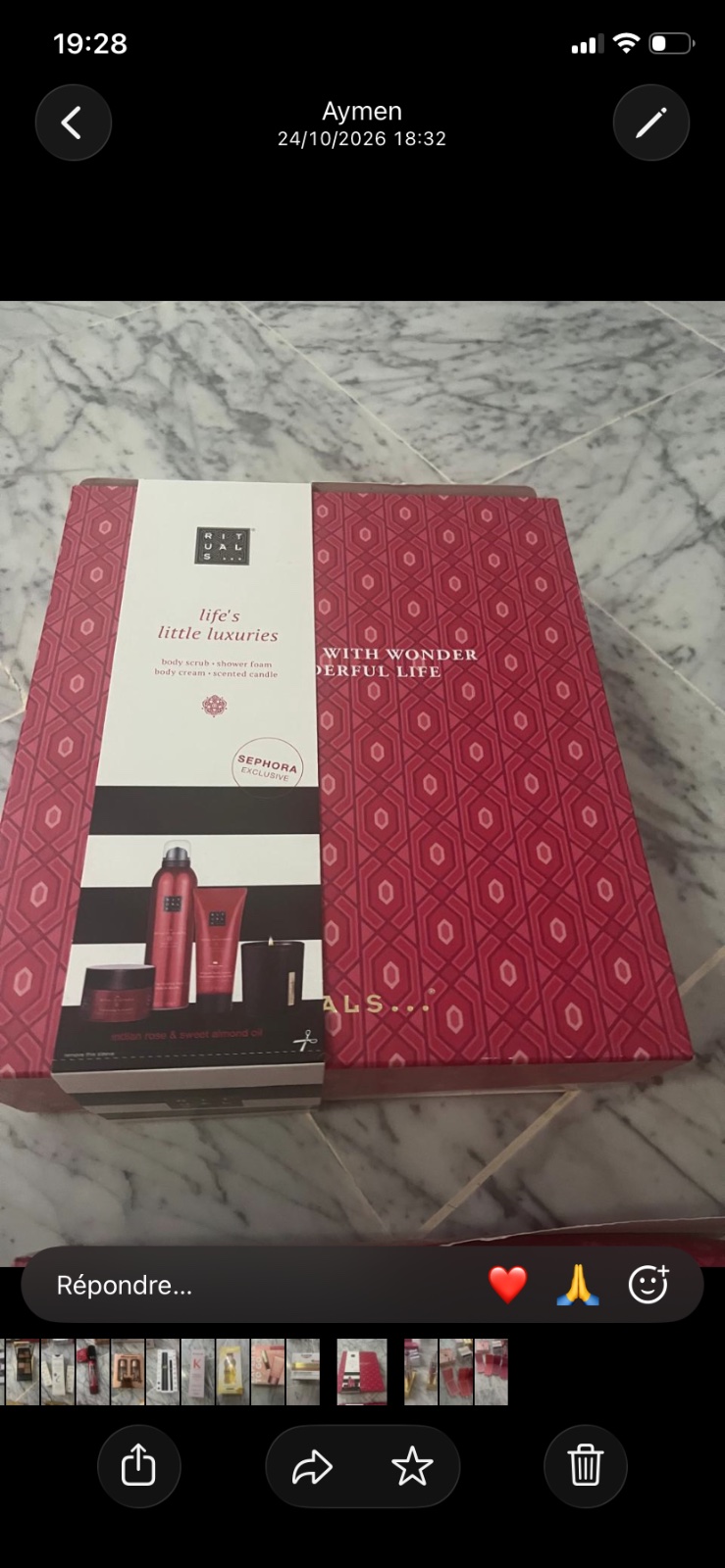 Coffret rituals