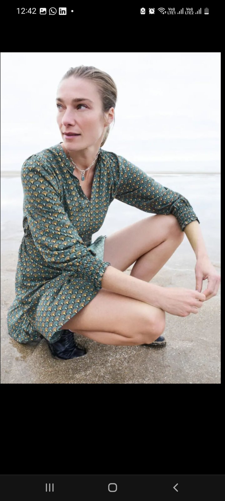 ✨️Robe Caroll 💙💚 Jamais Portée✨️