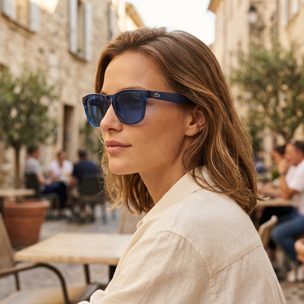 💙👓Lunettes Authentiques Lacost Bleues Unisex👓💙