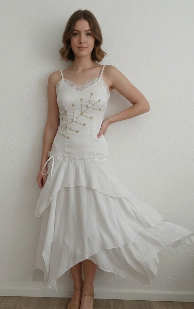 Belle Blanche taille basse avec dentelle ✨️🌸