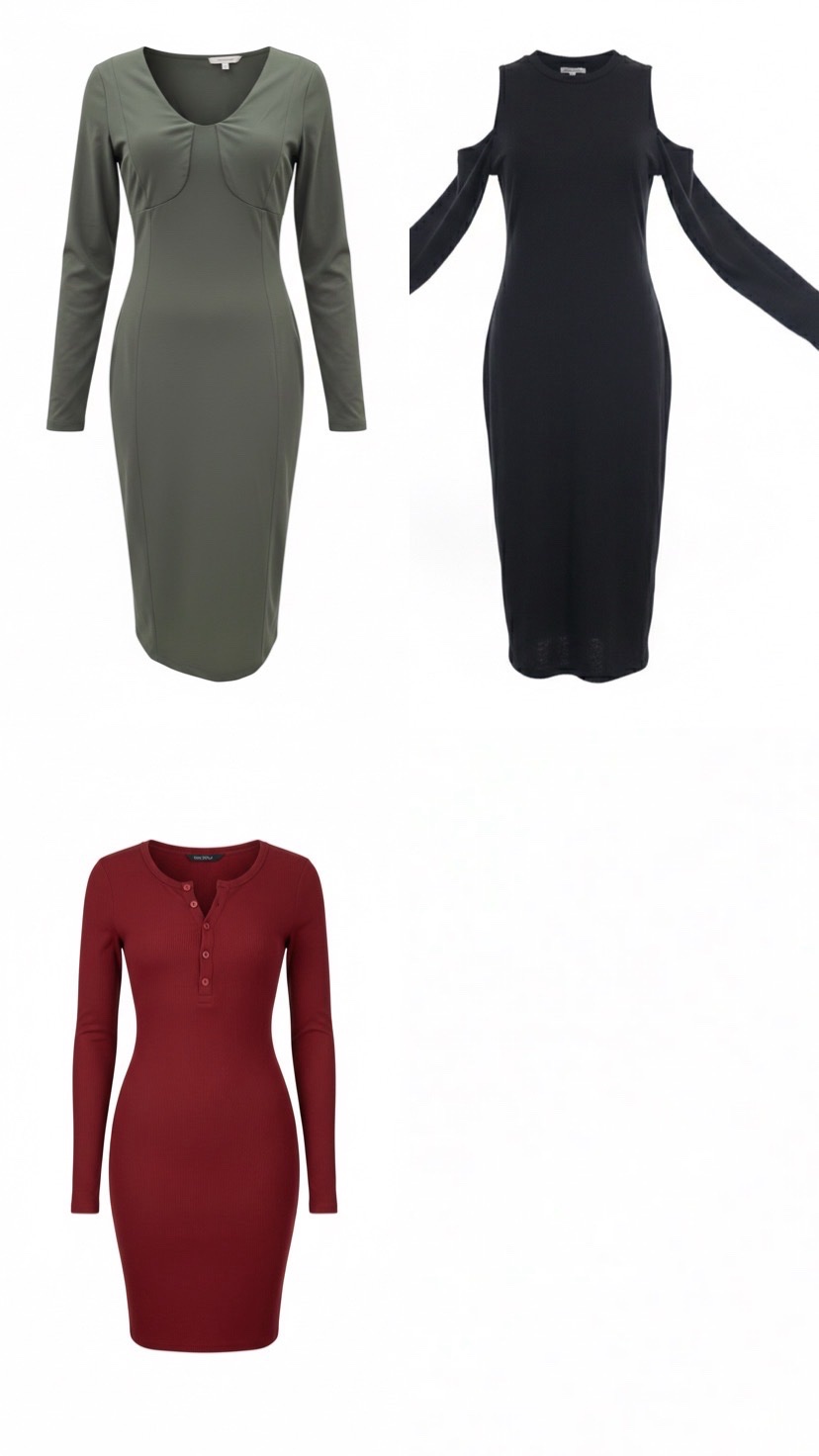 3 robes ensemble a bas pris