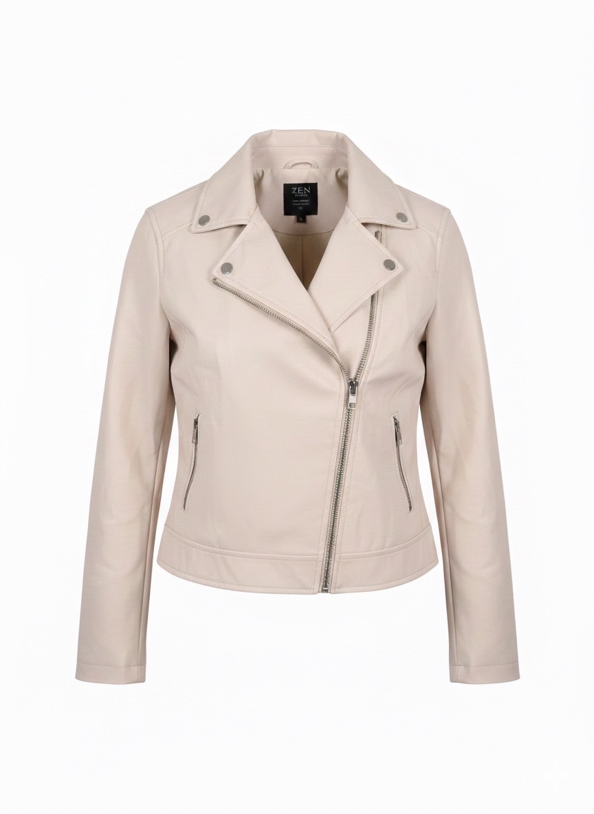 Veste cuire zen