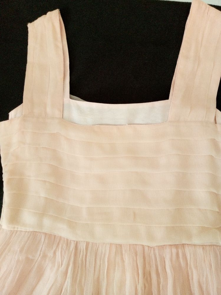 Robe cérémonie saumon 