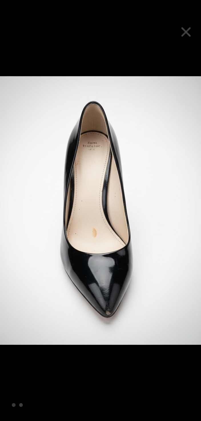 Talon noir de chez zara 