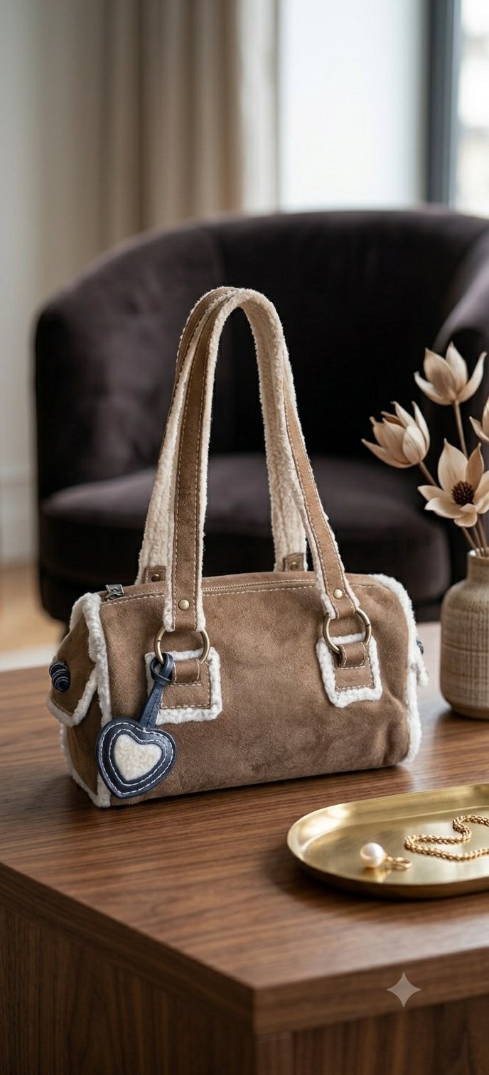 Sac à main marron 