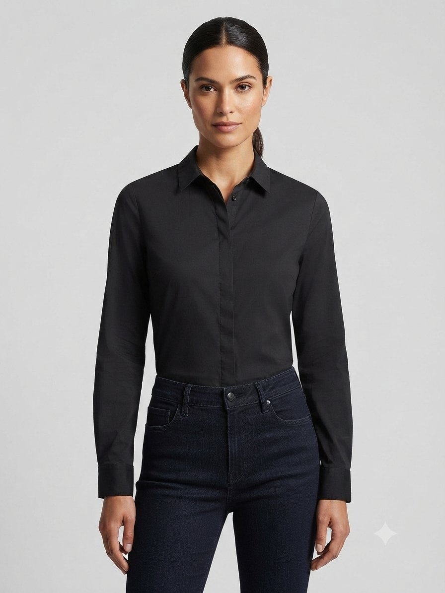 Chemise noire H&M