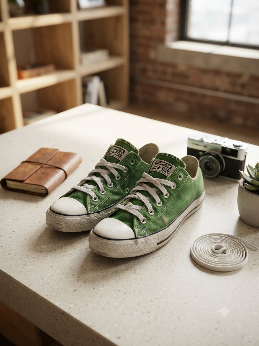 Converse verte 