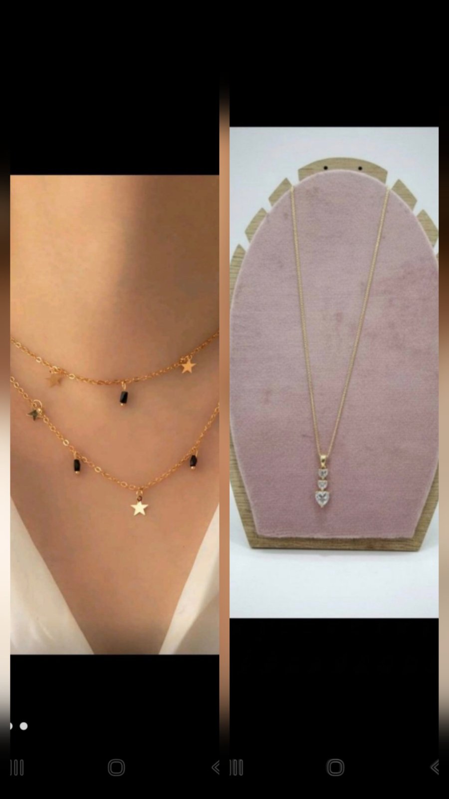 Deux colliers 