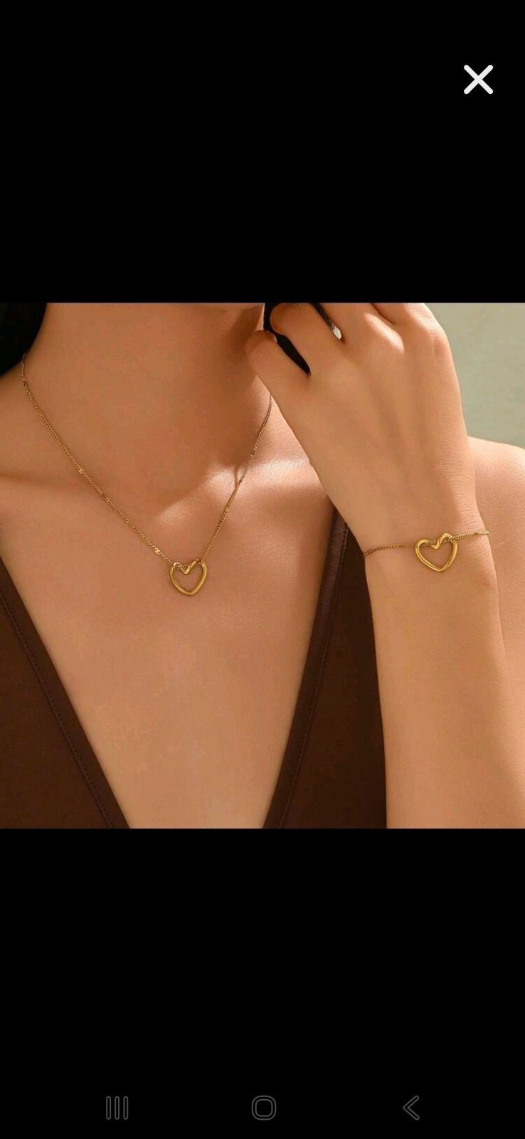 Collier et bracelet 